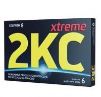 2KC Xtreme tabletki powlekane, 6 tabletek