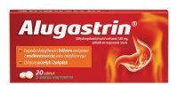 Alugastrin 340 mg,  20 tabletek do rozgryzania i żucia