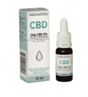 Aqua Sool Olej CBD micelizowany 5%, 10 ml