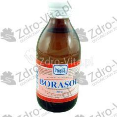 Borasol, 3%, roztw.,kwasu borowego, 200 g