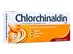 Chlorchinaldin VP tabl.do ssa. 0.002g 20 szt.