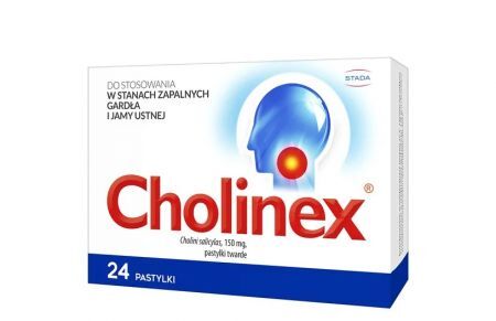 Cholinex, 150 mg, pastyl.twarde,16 szt