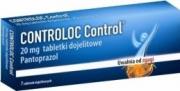 Controloc Control, 20 mg, tabl.dojelit., 7 szt,bl