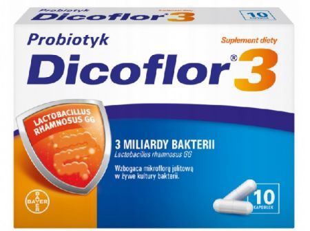 Dicoflor 3, 10 kapsułek