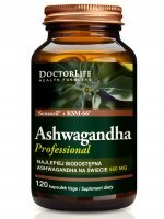 Doctor Life, Ashwagandha KSM-66 550 mg, 120 kaps