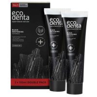 Ecodenta Czarna pasta Double Pack 2x100ml
