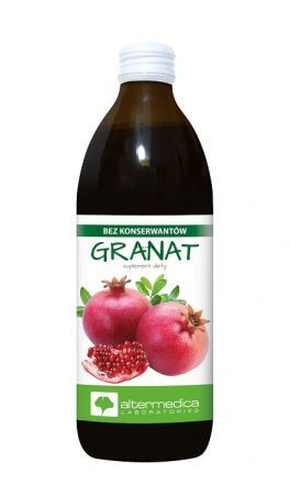 GRANAT SOK Z OWOCÓW GRANATU 500 ML
