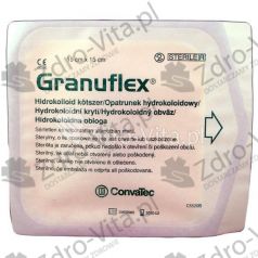 Granuflex, opatr.h/koloid.,15x15cm,extra cienki 1szt