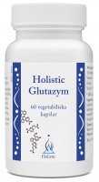 Holistic Glutazym, Enzymy fermentowane Bacillus subtilis, 60 kapsułek