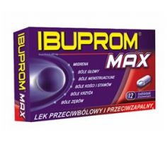 Ibuprom MAX 12 tabletek