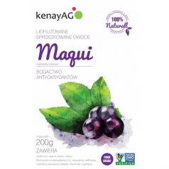 KENAY MAQUI SPROSZKOWANE LIOFILIZOWANE OWOCE JAGÓD MAQUI 200 g