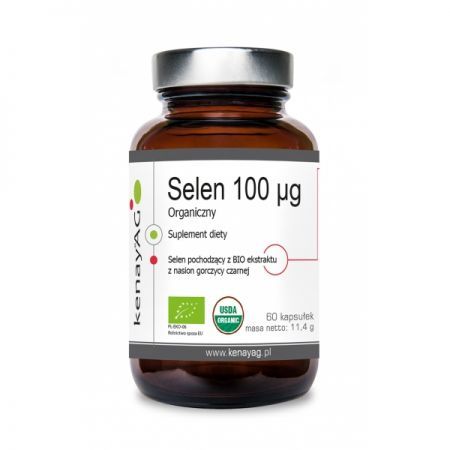 Kenay Selen 100 mcg Organiczny 60 kapsułek