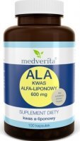 Medverita ALA 600 mg Kwas alfa-liponowy 100 K