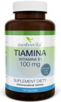 Medverita Tiamina witamina B1 100 mg 120 K