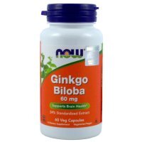 Now Foods Ginkgo Biloba 60 Mg 60 K