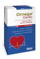 Omega Cardio + Czosnek  60 kapsułek