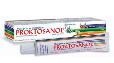 Proktosanol, masc,p/hemoroidom,homeop.,40 g