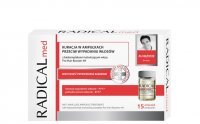 Radical Med, kuracja przeciw wypadaniu włosów dla mężczyzn, 5 ml x 15 ampułek