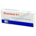 Rivanolum tabl. 0.1 g  5 szt.
