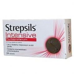 Strepsils Intensive, 8,75mg,tabl.d/ssania,24szt,bl