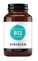 Viridian High Twelve B-Complex B12 90 kapsułek