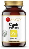 Yango Cynk organiczny Pikolinian Cynku 500 mg 90 k