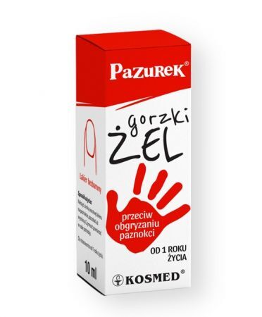 Zel gorzki Pazurek, p/obgryz.paznokci,10 ml