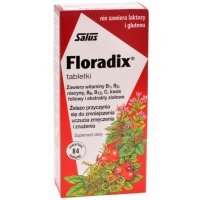 Zioło-Piast Floradix Tabletki 84 Szt Żródło Żelaza